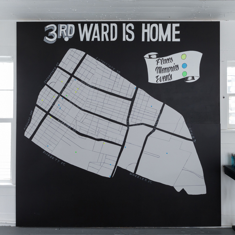 Third Ward art installation
