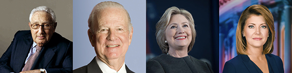 30th Gala guests: Kissinger, Baker, Clinton, O'Donnell
