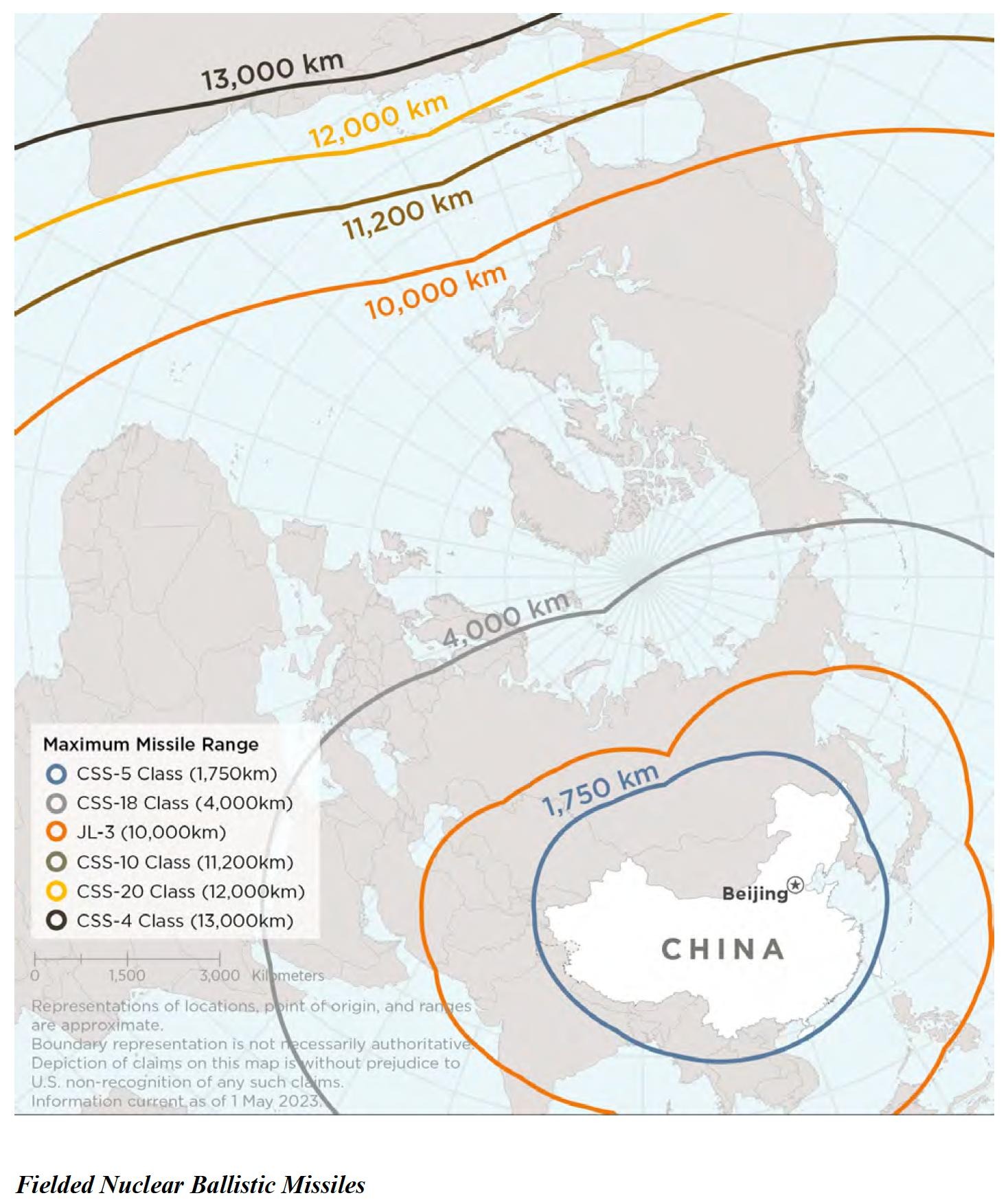 Figure 1_Nuclear Ballistic Missiles Fielded by China