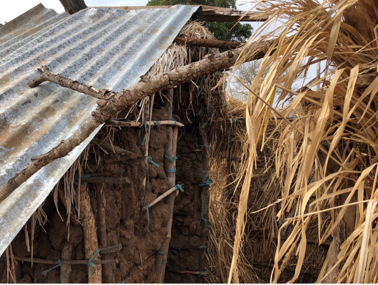 Figure 2 — Tin Roof on a Mud Brick Home in Central Tanzania