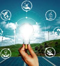 Green energy Concept