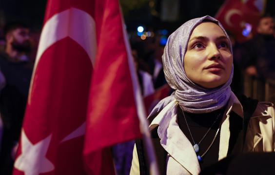 Rally in Turkey ahead of Presidential Elections in 2023
