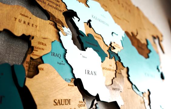Map of the Middle East