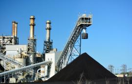 A coal power plant.
