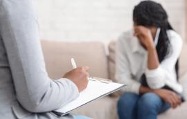 Mental health counseling session 