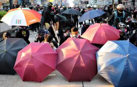 Hong Kong umbrella protests