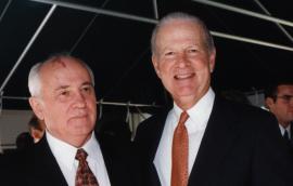 Mikhail Gorbachev and James A. Baker, IIII