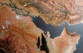 Aerial View of the Saudi Arabia Oil Crisis