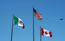 US Canada MX Flags