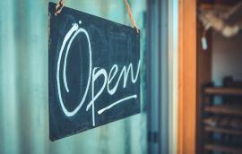  Rustic Open Sign 