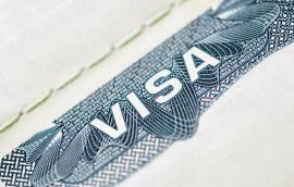  US visa in passport 