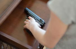 Child found pistol in drawer at home