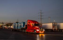 Dusk at Ciudad Juarez Border