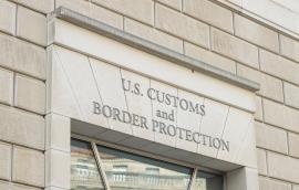 Washington, DC, USA - June 24, 2022: Headquarters of the U.S. Customs and Border Protection (CBP), the largest federal law enforcement agency of the Department of Homeland Security, in Washington.