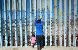 US-Mexico border wall.