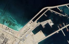 Ras Laffan Qatar Energy Port Satellite Image
