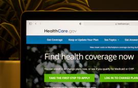  Mar 26, 2021: The homepage of HealthCare.gov, a health insurance exchange website operated under the United States federal government, is seen on a laptop computer. 