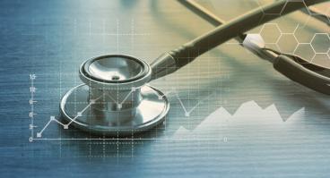 Stethoscope on top of chart