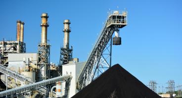 A coal power plant.