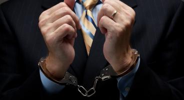 Man in handcuffs