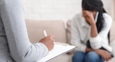 Mental health counseling session 