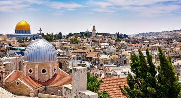 This photo depicts the city of Jerusalem.