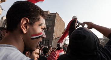 Photo from Arab Spring protest