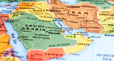 Map of Arab Gulf 