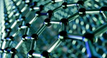 Up-close view of carbon nanotubes. 