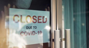 Sign in window that says 'Closed due to COVID-19'
