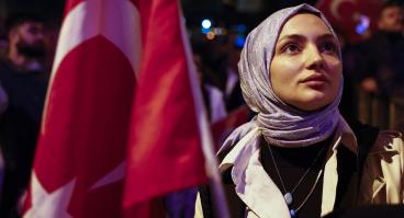 Rally in Turkey ahead of Presidential Elections in 2023