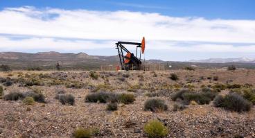 Oil pump in Patagonia Argentina
