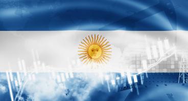 Argentina oil flag
