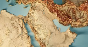 Middle east map
