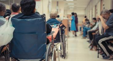  Patient waiting in hospital 