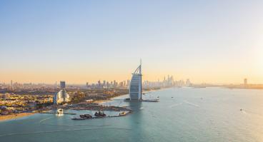 Dubai downtown skyline