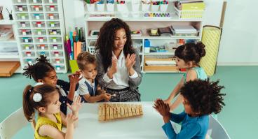 Preschool children learning