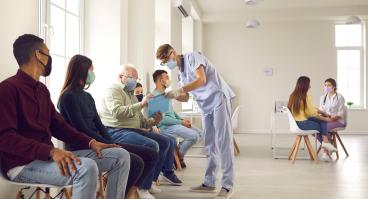 Hospital waiting room