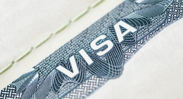  US visa in passport 