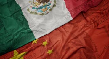 image with Mexico and Chinese flags