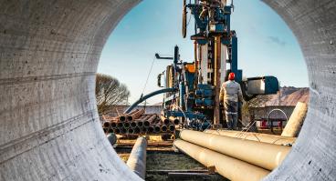 Geological exploration work