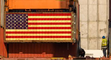 U.S. Flag_Shipping Container