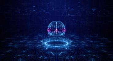 Artificial intelligence concept.