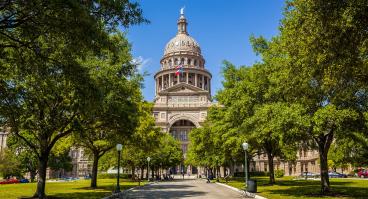 Texas State Capitol Building in Austin, Texas