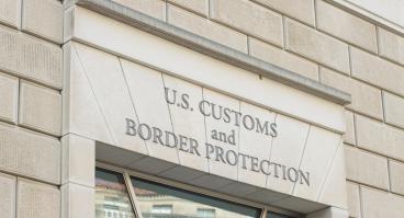 Washington, DC, USA - June 24, 2022: Headquarters of the U.S. Customs and Border Protection (CBP), the largest federal law enforcement agency of the Department of Homeland Security, in Washington.