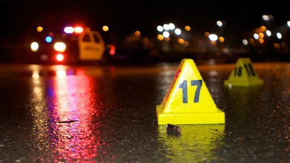 Crime scene in Mexico