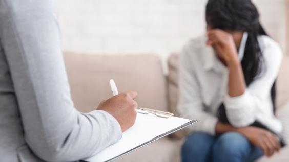 Mental health counseling session 