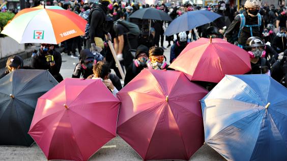 Hong Kong umbrella protests