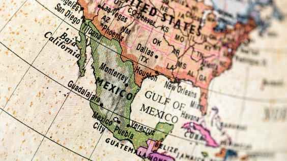 us mexico map