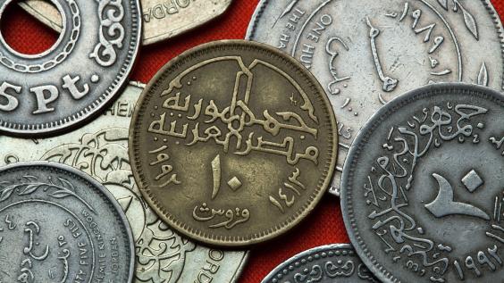 The currency of Egypt.